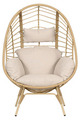 Loungestol rattan natur - Sunlife